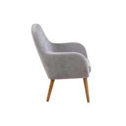 Fauteuil Avis - stof - grijs - Leen Bakker