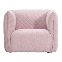 Fauteuil Nora - stof - lavendel - Leen Bakker