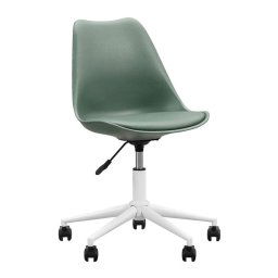 Bureaustoel Senja - kunststof - groen - Leen Bakker