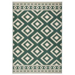 Hanse Home tapijt Ethno - groen/crème - 120x170 cm - Leen Bakker