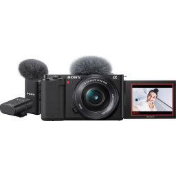 Sony ZV-E 10 + 16-50 mm f/3.5-5.6 + Microphone Sans Fil