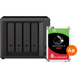 Synology DS923+ + Seagate IronWolf 32 To (4 x 8 To)