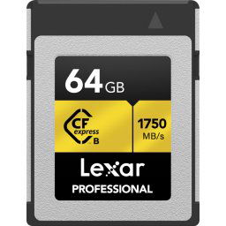 Lexar Professional 1800x GOLD 64 Go SDXC - Lot de 2