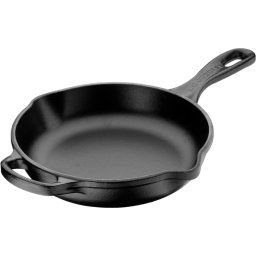 Le Creuset Skillet Rond Poêle à Frire 23 cm Noir Mat