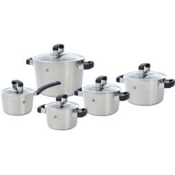 BK Conical Cool Batterie de cuisine Verre 5 pièces