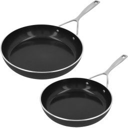 Demeyere Alu Industry 3 Ceraforce Set de Poêles à Frire 24 + 28 cm
