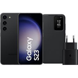 Samsung Galaxy S23 256 Go Noir 5G + Pack d'accessoires