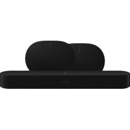 Sonos Beam Gen2 Noir + 2x Era 300 Noir