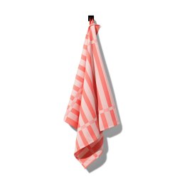 HEMA Theedoek 65x65 Katoen Koraal (koraal)