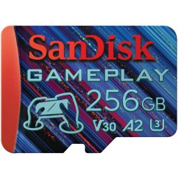 SanDisk microSDXC Gameplay 256 Go 190 Mo/s