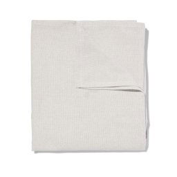 HEMA Tafelkleed Grijs Chambray Katoen 140x240 (grijs)
