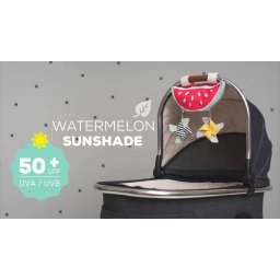 Universeel Zonnescherm Met Speeltjes - Watermeloen