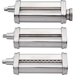 KitchenAid 5KSMPRA Rouleau à Pâtes et Set de Découpe (3 Pièces)