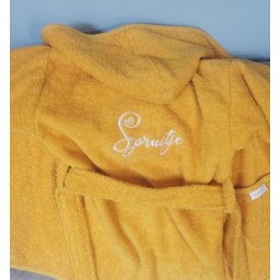 Badjas met naam Spruijtje