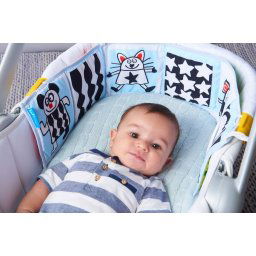 3-in-1 Clip-On Pram Book - Dubbelzijdig buggyboekje