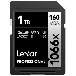 Lexar Professional 1066x SILVER 1 To SDXC 160 Mo/s