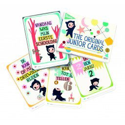 Junior Mijlpaal-kaartjes voor kinderen van 1-4 jaar