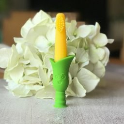 Silicone Tandenborstel maiskolf