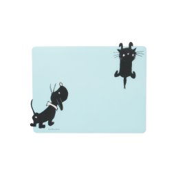 HEMA Takkie En Siepie Placemat 32x42 Kunststof (blauw)