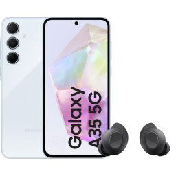 Samsung Galaxy A35 128 Go Bleu Clair 5G + Samsung Galaxy Buds FE