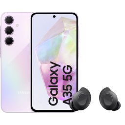 Samsung Galaxy A35 128 Go Mauve 5G + Samsung Galaxy Buds FE