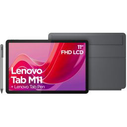Lenovo Tab M11 11 pouces 128 Go Wifi Gris + Book Case Gris