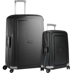 Samsonite S'Cure Valise à 4 Roulettes 55 + 75 cm Noir Set de Valises