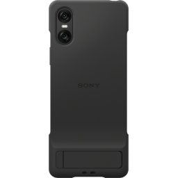 Sony Xperia 10 VI Back Cover Noir avec Support