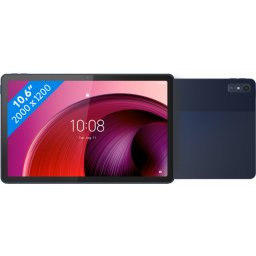 Lenovo Tab M10 128 Go Wifi et 5G Bleu + Book Case Gris