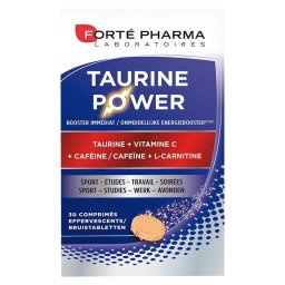 Forté Pharma Taurine Power Energiebooster 30 Bruistabletten