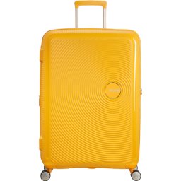 American Tourister Soundbox Valise à 4 Roulettes Extensible 77 cm Golden Yellow