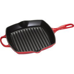 Le Creuset Skillet Poêle à Griller Carrée 26 cm Rouge Cerise