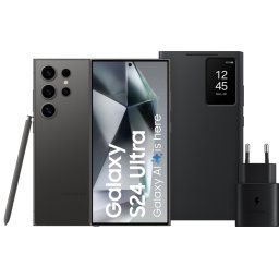 Samsung Galaxy S24 Ultra 256 Go Noir 5G + Kit de Démarrage