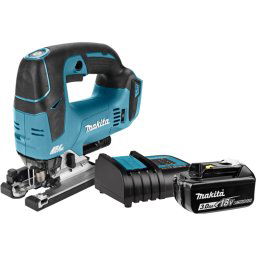 Makita DJV182ZJ + Batterie 3,0 Ah et Chargeur