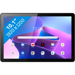 Lenovo Tab M10 (3e génération) 10,1 Pouces 64 Go Wifi Gris + Book Case