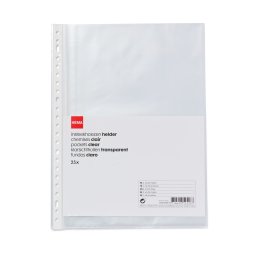 HEMA 25-pak Insteekhoezen (transparant)