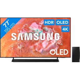 Samsung OLED 4K 77S85D (2024) + Barre de Son