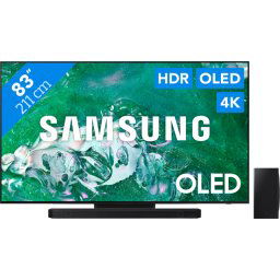 Samsung OLED 4K 83S90D (2024) + Barre de Son