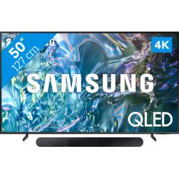 Samsung QLED 4K 50Q64D (2024) + Barre de Son