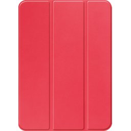Just in Case Smart Tri-Fold Apple iPad (2022) Book Case Rouge