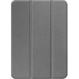 Just in Case Smart Tri-Fold Apple iPad (2022) Book Case Gris