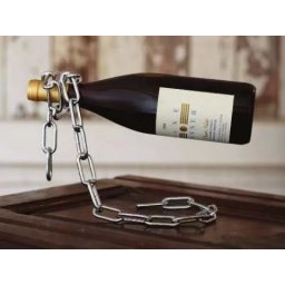 Ketting Wijnfleshouder