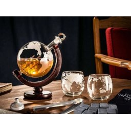 Whiskey Wereldbol Karaf