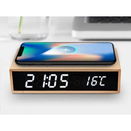 Wekker met Draadloze Oplader