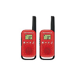 Motorola Talkabout T42 Walkie Talkie rood