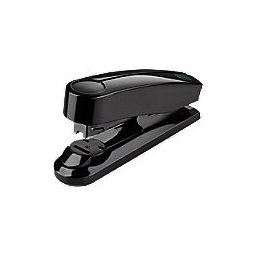 Novus re+new Flat Clinch nietmachine B 4FC half strip 50 Vel Zwart 24/8, 24/6, 26/8, 26/6 Metaal, kunststof