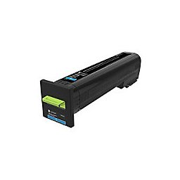 Lexmark 72K20C0 Origineel Tonercartridge Cyaan 1