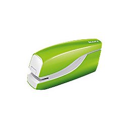 Leitz NeXXt WOW Elektrische nietmachine 5566 full strip 10 Vel Groen Kunststof, metaal