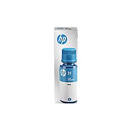 HP 31 Origineel Inktnavulling 1VU26AE Cyaan