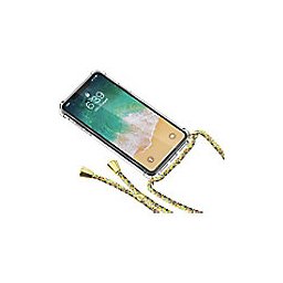 Lotta Power Softcase voor mobiele telefoon Ketting Apple iPhone XS/X Transparant